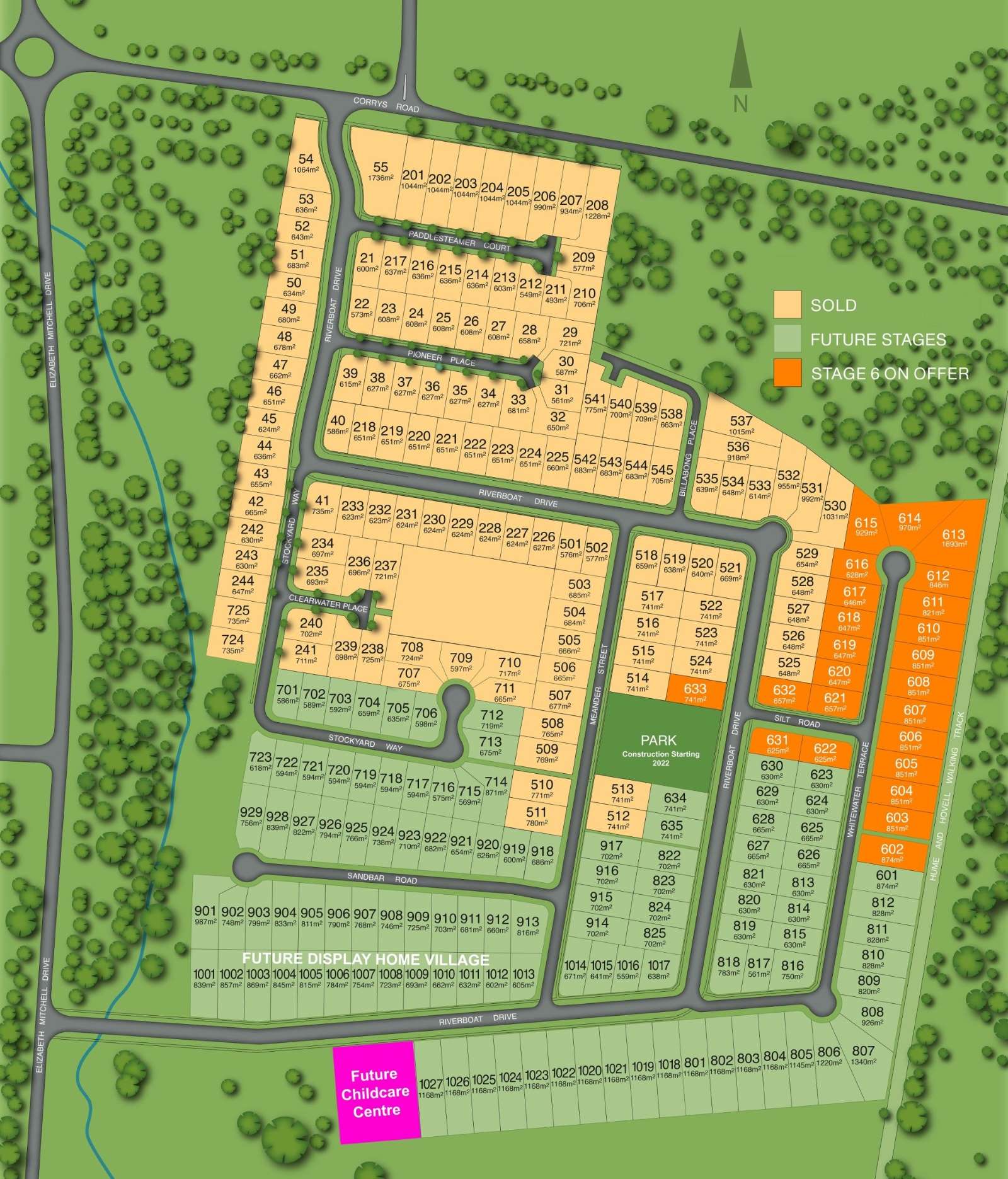 [Land for Sale] Murray Park Estate, Thurgoona OpenLot